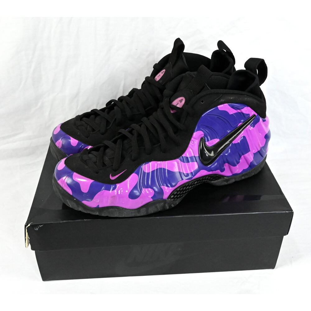 Nike Air Foamposite Pro Purple Camo 624041 012 Men's 13 w/Box
